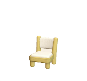 Yellow Plain chair