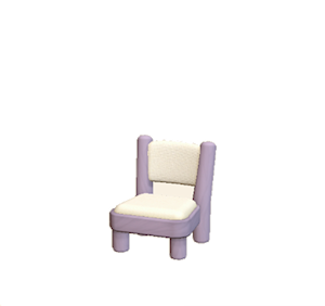 Purple Plain chair