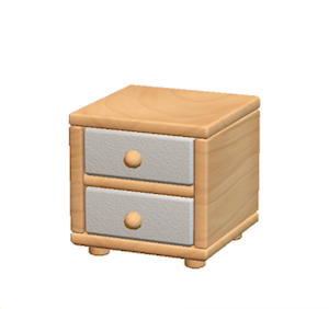 White Plain chest
