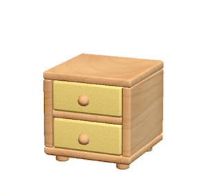Yellow Plain chest