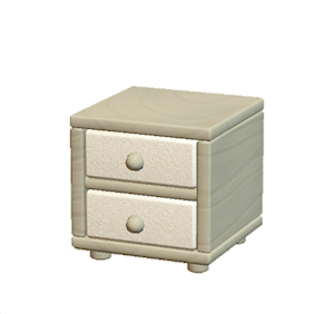 Beige Plain chest