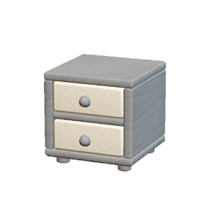 Black Plain chest