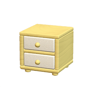 Yellow Plain chest