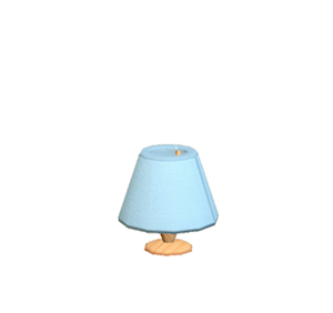 Blue Plain lamp