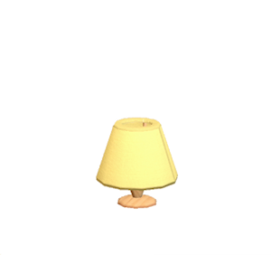 Yellow Plain lamp