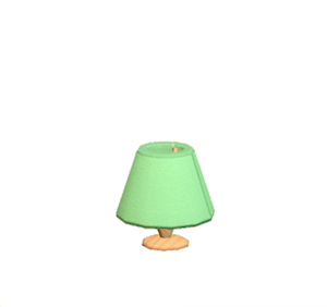Green Plain lamp