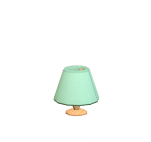 Aquamarine Plain lamp