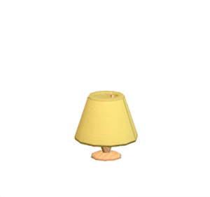 Orange Plain lamp