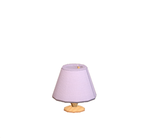 Purple Plain lamp