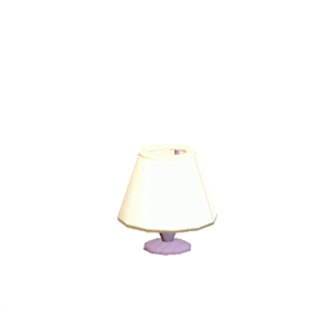 Plum Plain lamp