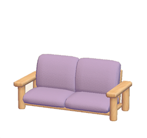 Plum Plain sofa