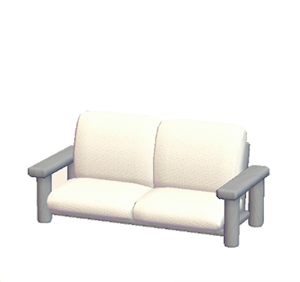 Black Plain sofa