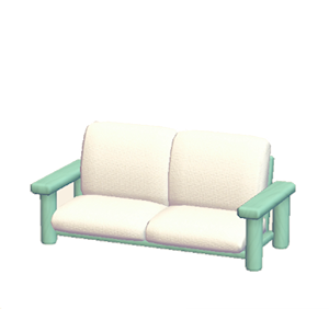 Aquamarine Plain sofa