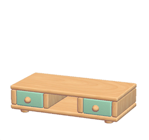 Aquamarine Plain stand