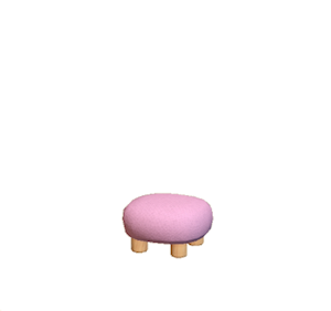 Rose Plain stool
