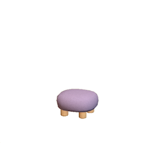 Plum Plain stool