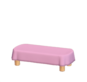 Rose Plain table