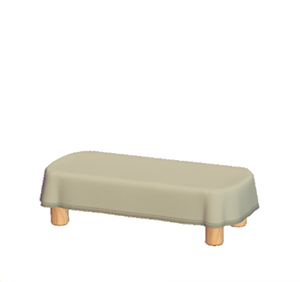 Beige Plain table
