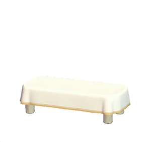 Beige Plain table