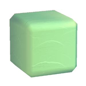 Green Plaster wall