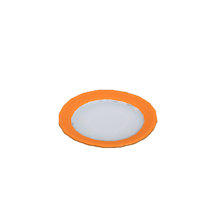 Orange Plate