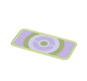 Lime Pok&eacute; Ball Doormat