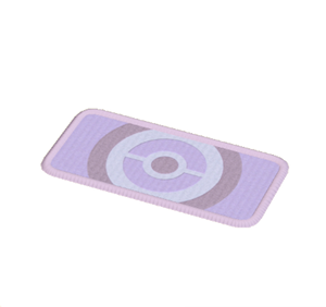 Purple Pok&eacute; Ball Doormat