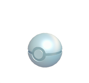 Gray Pok&eacute; Ball lamp