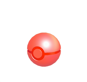 Red Pok&eacute; Ball lamp