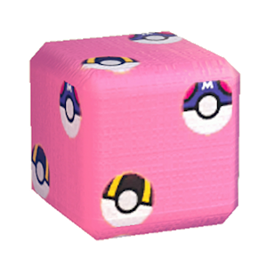 Rose Pok&eacute; Ball print