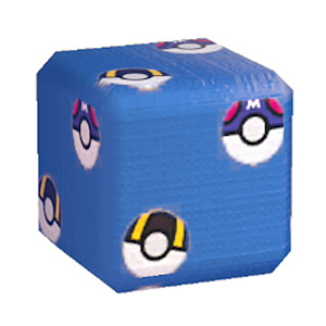 Navy Pok&eacute; Ball print