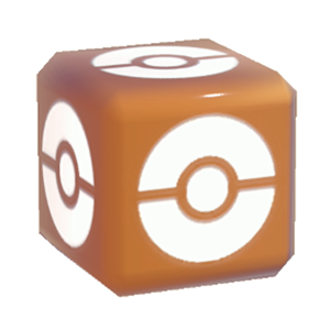 Brown Pok&eacute; Ball Wall
