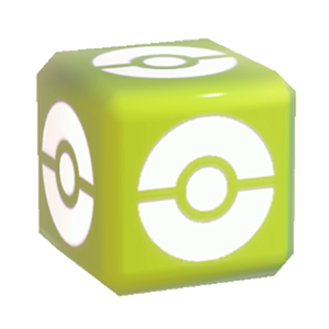 Lime Pok&eacute; Ball Wall