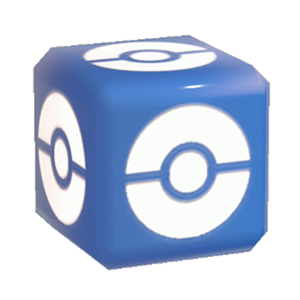 Navy Pok&eacute; Ball Wall