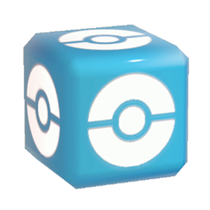 Blue Pok&eacute; Ball Wall