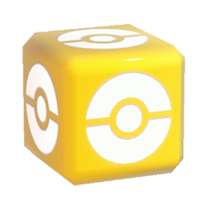 Yellow Pok&eacute; Ball Wall