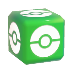 Green Pok&eacute; Ball Wall