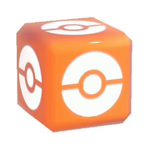 Orange Pok&eacute; Ball Wall