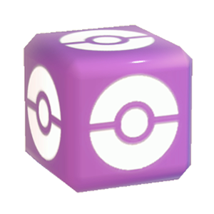 Purple Pok&eacute; Ball Wall