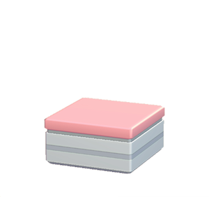 Pink Pokémon Center counter