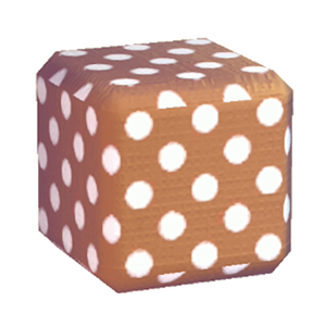 Brown Polka-dot print