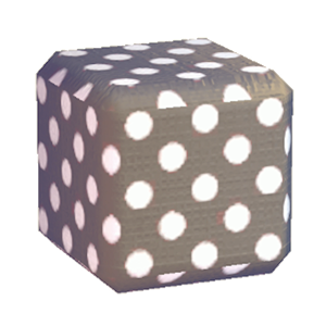 Black Polka-dot print