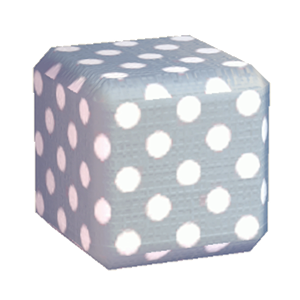 Gray Polka-dot print