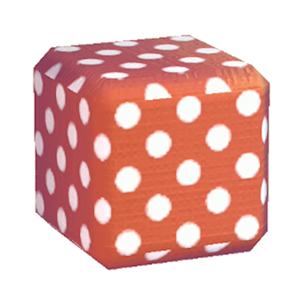 Red Polka-dot print