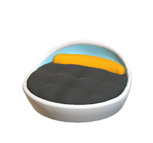 Black Pop art bed