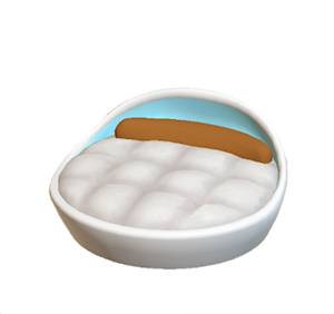 Brown Pop art bed