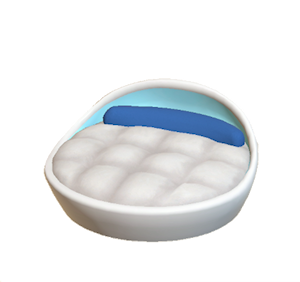 Navy Pop art bed
