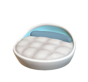 Gray Pop art bed
