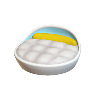 Yellow Pop art bed