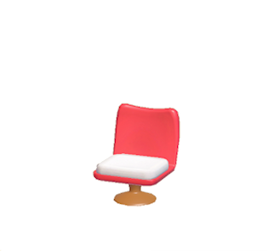 Brown Pop art chair